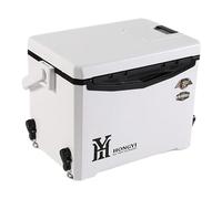 Freider del Lado Duro Hielo, Dispositivo De Enfriamiento De Viaje Luz Enfriador De Bebidas Al Aire Libre, Aislada, Almacenamiento Marino, Contenedor Frío Y Robusto, Barbacoa De Camping