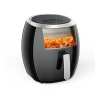 Freidora Aire Fryer 8L XL, 1800W Multifuncional,Freidora Sin Aceite Para 8 Personas, 8 Programas, Pantalla Digital LED, Recetas De Papel