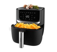 Cecotec Freidora sin Aceite 5,5 L de Aire Caliente con Báscula Integrada Cecofry Advance Precision. 1700 W, Dietética, Control Táctil, Temperatura Regulable, Acabados Acero Inox