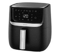 Cecotec Freidora sin Aceite 5,5 L de Aire Caliente con Báscula Integrada Cecofry Advance Precision. 1700 W, Dietética, Control Táctil, Temperatura Regulable, Acabados Acero Inox