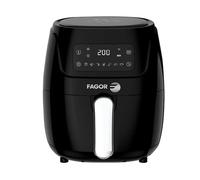 Freidora de Aire 5,7L XXL 1800W sin Aceite, Air Fryer con Pantalla Táctil y 7 Programas, Cocina Saludable Rápida, Temperatura 80-200ºC, Fácil Limpieza, FAGOR Naturfry