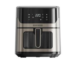 Freidora de aire Black & Decker BXAF6500E 6,5L 1600W pantalla táctil y temporizador