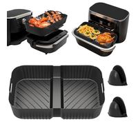 Freidora de aire caliente Accesorios para Ninja Foodi Flexdrawer 10,4 L, molde de silicona reutilizable Air Fryer Accesorios para Ninja AF500EU
