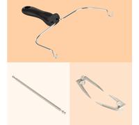 Freidora de aire caliente AeroVital Cube Chef, pincho asador y elevador pincho asador giratorio acero inoxidable Klarstein