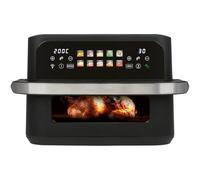 Freidora de aire caliente ProfiCook® XXL | 10 litros | Sin aceite ni grasa | Pantalla táctil | Freidora de aire caliente de 2400 W | 2 compartimentos | 10 programas | 80-200 °C | PC FR 1313 H