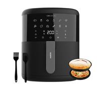 Cecotec Freidora de Aire sin Aceite de 6 L Air Fryer con Accesorios Cecofry Bombastik 6000 Full. 1700 W, Tecnología PerfectCook, Temperatura y Tiempo Regulables, Control Táctil, 12 Modos
