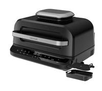 Cecotec Freidora de Aire, Grill y Olla 6L Air Fryer Cecofry FireDome 6000 | 2400W, 6 Modos de Cocción, 4 Niveles de Grill, Sonda de Temperatura, Control de Humo y Temperatura hasta 260º