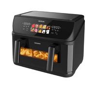 Freidora de aire cecotec cecofry&grill duoheat 10000 2800w 10l 10 programas negro