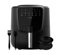 Cecotec Freidora de Aire sin Aceite de 5,5 L Cecofry Rain Pack. Air Fryer con Accesorios. 1550 W, Spray de Aceite Incorporado, Pulverización Automática y Manual, Control Táctil, Autolimpieza