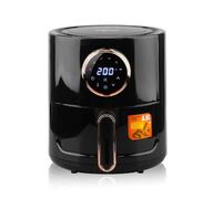 Freidora De Aire Con Pantalla Táctil Automática, Freidora Eléctrica Pequeña Inteligente Sin Aceite De 4.8L For Papas Fritas