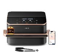 Cosori Dual Basket Twinfry Chef Edition Freidora de Aire WiFi 10L + Tenacilla de Silicona