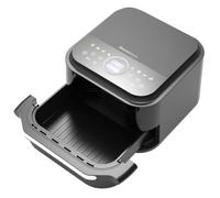 Freidora de aire Dalia 5,5 l, doble resistencia, pantalla digital, 2000 W | 10 programas preestablecidos