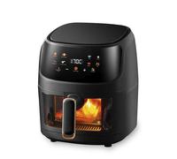 Freidora de aire Dam Electronics 8L 1400W con ventana de visualización y panel táctil