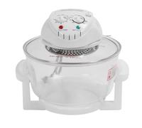 Freidora De Aire De Vidrio, 12,68qt 1200-1400w Oilless Freidora Cocina Con Temporizador De 60min Y Controles De 149 °f-482 °f Horno De Freidora De Aire De Encimera Visible De