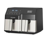 Freidora de Aire Doble Black & Decker BXAF9000E 9L 2500W con Double Cooking y Pantalla Táctil