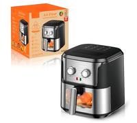 Freidora De Aire Doméstica De 6,8 L, Horno Inteligente Multifuncional, Cocina Sin Aceite, Máquina For Hacer Papas Fritas, Freidora Eléctrica, Fácil De Usar, Gran Capacidad