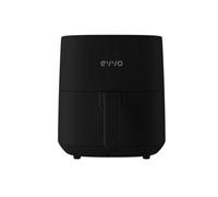 Freidora de aire evvo tasty fryer 1700w 6l multifunción negro