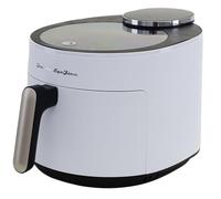 Freidora de Aire EyeFire 5L - 1500W con Ventana Superior - Capacidad 5L - 12 Programas - Pantalla Táctil - Cocina Saludable sin Aceite - Blanco - Juanita