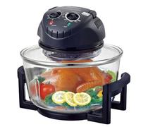 Freidora de aire halógena de 12 l, horno de sobremesa de 1300 W con temperatura y temporizador ajustables. Freidora de aire halógena de 12 l, horno de sobremesa multiusos de 1300 W