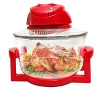 Freidora de aire halógena de 12 l, horno de sobremesa de 1300 W con temperatura y temporizador ajustables. Freidora de aire halógena de 12 l, horno de sobremesa multiusos de 1300 W