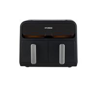 Freidora de aire Hyundai HAF8000DD 8L 2400W doble cesta display LED y programas automáticos