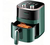 Freidora de aire inteligente for el hogar, freidora eléctrica multifuncional sin aceite, freidora eléctrica de gran capacidad, caja for patatas fritas(4.5L)