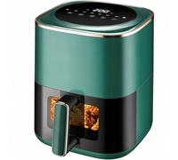 Freidora de aire inteligente for el hogar, freidora eléctrica multifuncional sin aceite, freidora eléctrica de gran capacidad, caja for patatas fritas(6L)