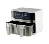 Freidora de aire masterpro rocket duo 900 mp blanco 2400 w 9 l