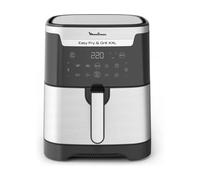 Moulinex Easy Fry & Grill XXL Sencillo Independiente Freidora de aire caliente Negro, Acero inoxidable