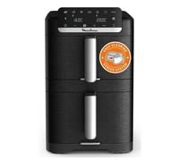 Freidora de Aire Moulinex EZ7568F0 10L 2700W Doble Resistencia Táctil Negra