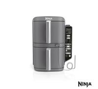 Freidora de aire Ninja Double Stack 9,5 L con sistema de cocina inteligente, ...