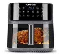Freidora de aire NUTRIBULLET CrispLite Vision 8L 2000W ventana visión pantalla táctil