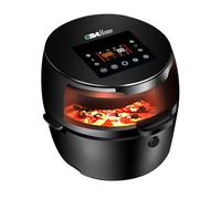 Freidora de aire OBA-OH08 8 litros con sistema giratorio sin aceite, pantalla digital LED, ocho modos preestablecidos, pantalla táctil de 1500 W