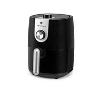 Orbegozo FDR 27, Freidora de aire, 2,5 litros, termostato ajustable, temporizador, cubeta extraíble con recubrimiento antiadherente apta para lavavajillas, 1200 W