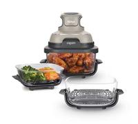 Freidora de aire portátil de cristal Ninja CRISPi (Pack 3 recipientes) Beige FN101EUST38L