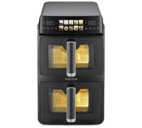 Freidora de Aire Prixton Cook Organics Vertical 10L 2600W Doble Cesta LED Táctil