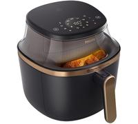 Freidora de aire Serie 3000 NA342/00 72 L 2000 W (Negro/Dorado) - PHILIPS