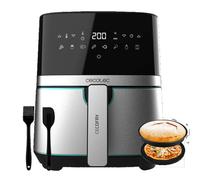 Freidora de Aire sin Aceite 5,5L Cecotec Cecofry Full Inox Pro 5500, 1700 W, Dietética, Digital
