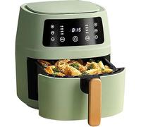 Freidora de aire sin aceite con pantalla táctil inteligente, gran capacidad para una cocina saludable y una fácil preparación de comidas.
