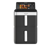 Taurus Freidora de aire sin aceite AF2602D, 2800 W, 13 L, negro