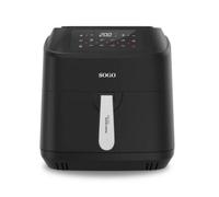 Freidora de aire Sogo PRO2150 7,5 L 2150W con temporizador y 10 programas