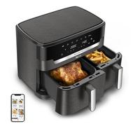 Freidora de aire Tefal Easy Fry Dual XXL EY942HE0 11 L 2020 W con doble cesta y temporizador