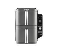 Ninja Double Stack XL Freidora de Aire Vertical con 2 Cajones Superpuestos 9.5L 2470W Gris