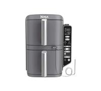 Freidora de aire vertical Ninja Double Stack XL (9,5 L) con termómetro, 6 funciones en Gris | SL451EU | de SharkNinja