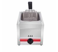 Freidora de gas de doble tanque - 10L/20L/30L freidora comercial multifunción de gran capacidad para restaurante y cocina doméstica, freidora de doble cilindro de acero inoxidable con cesta