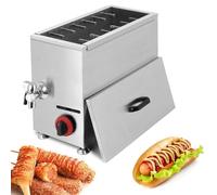 Freidora de maíz para perros, máquina comercial para hacer quesos y perros calientes, perfecta para restaurantes, tiendas o uso doméstico