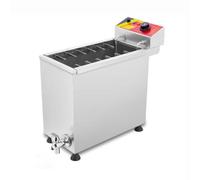 Freidora de perritos calientes con termostato preciso, perfecta para bares, restaurantes y uso doméstico