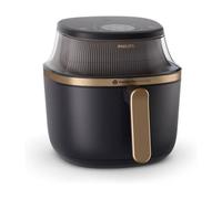 Freidora Philips serie 3000 NA342/00 (7 l - 2000 W - Negro y Dorado)