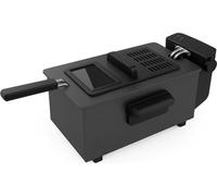 Freidora tradicional Princess 182006 3L 2000W con termostato y visor