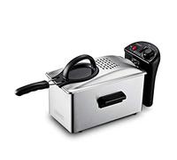 Freidora Semipro Inox con ventana de cristal 2100w 3l Fr Pro3000 Silver